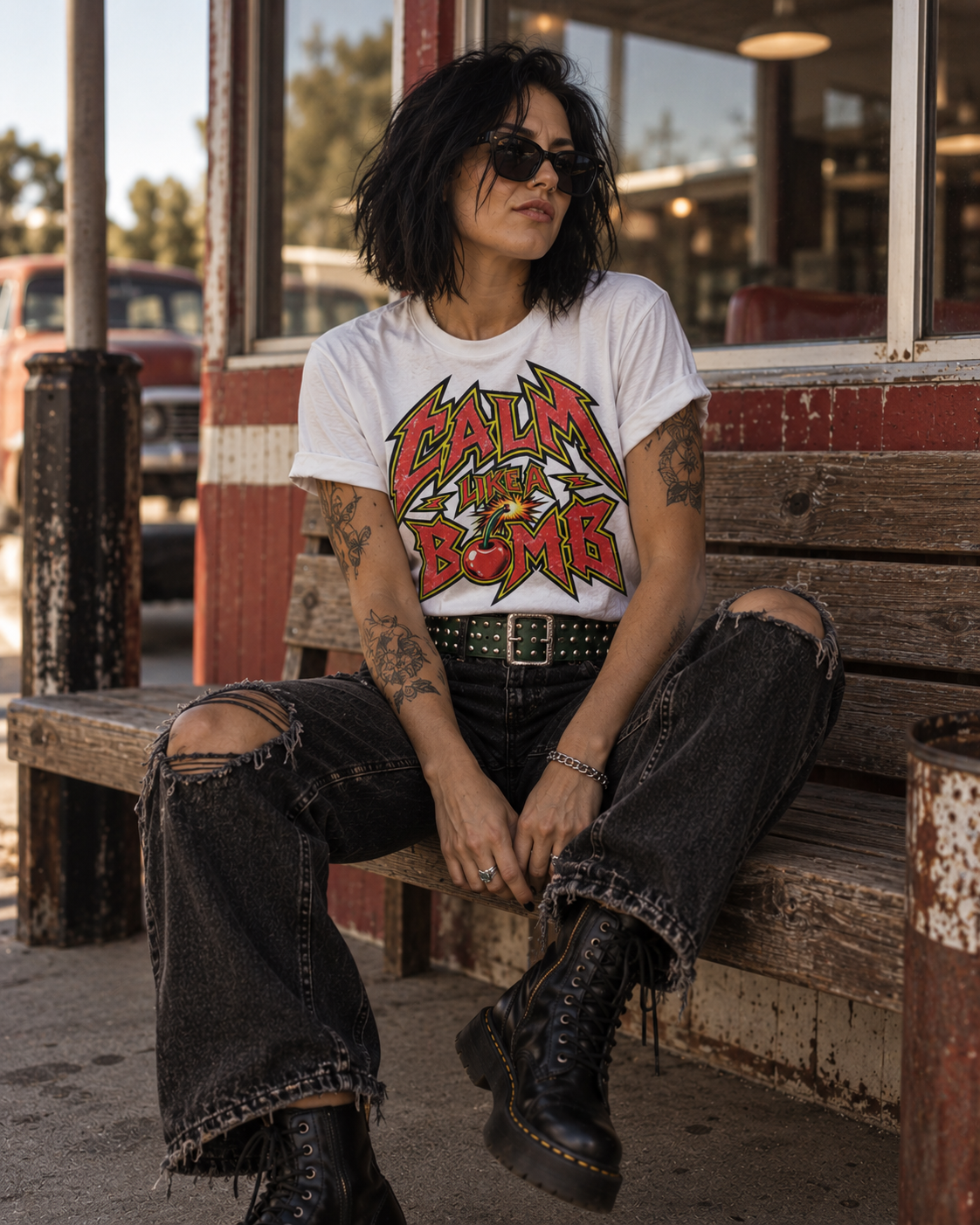 Cherry Bomb Women's Graphic Tee